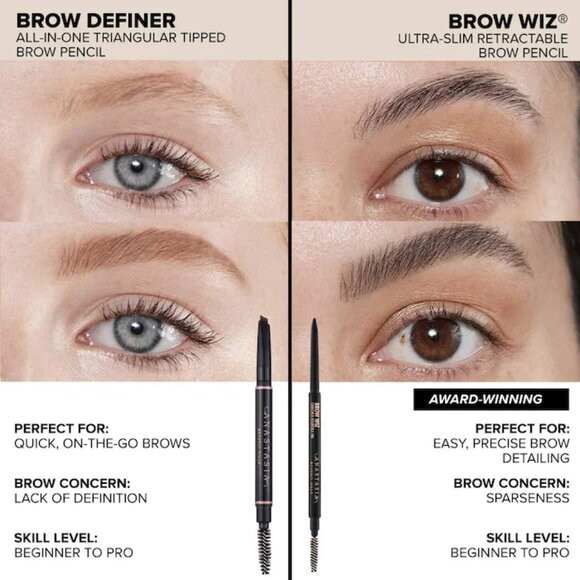 41% SALE 💛2 Anastasia SOFT BROWN Brow Definer Triangular Brow Pencils ✨BNIBs - Picture 8 of 15
